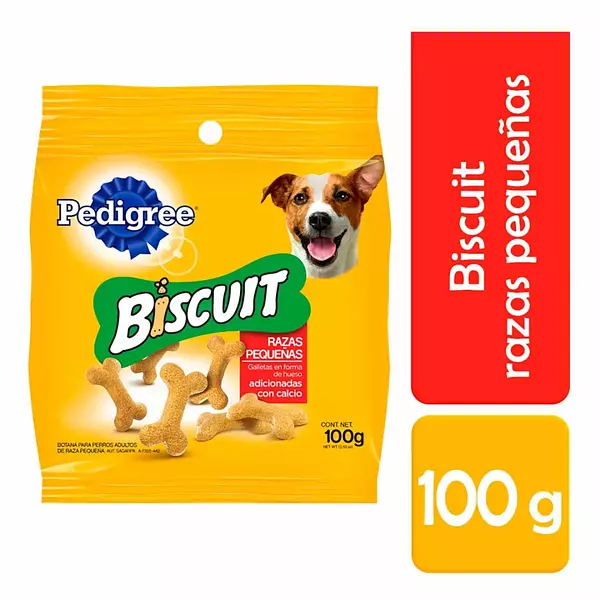 Galletas Pedigree Biscrock R.P. 100g