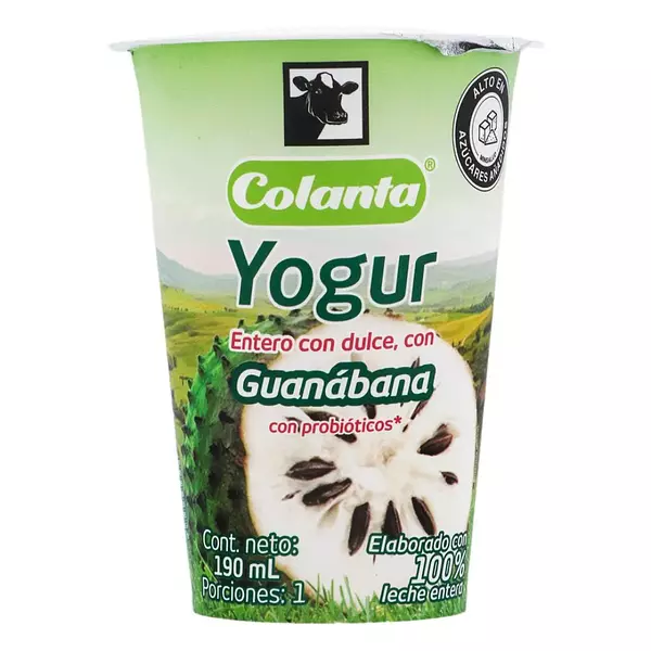 Yogurt Colanta Guanabana 190ml