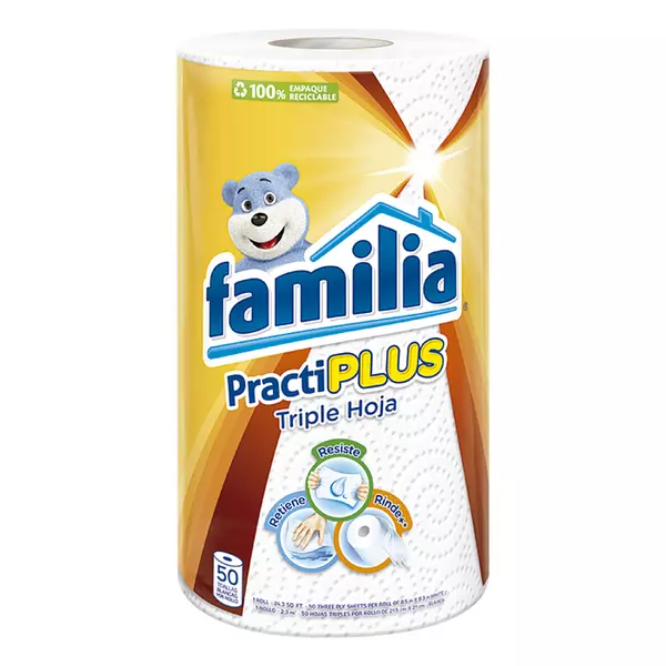 Toalla De Cocina Familia Practi Plus 50 Hojas