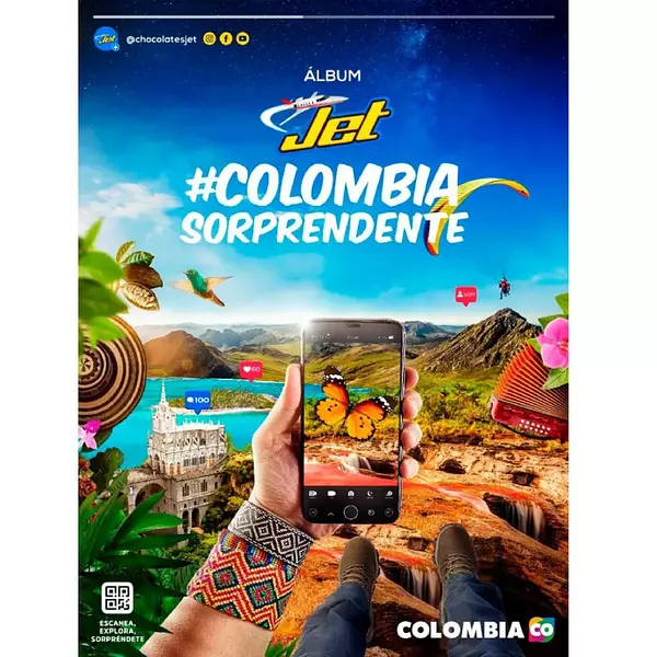 Album Jet Colombia Sorprendente