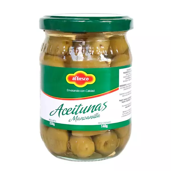 Alfresco Aceitunas Manzanilla 250gr