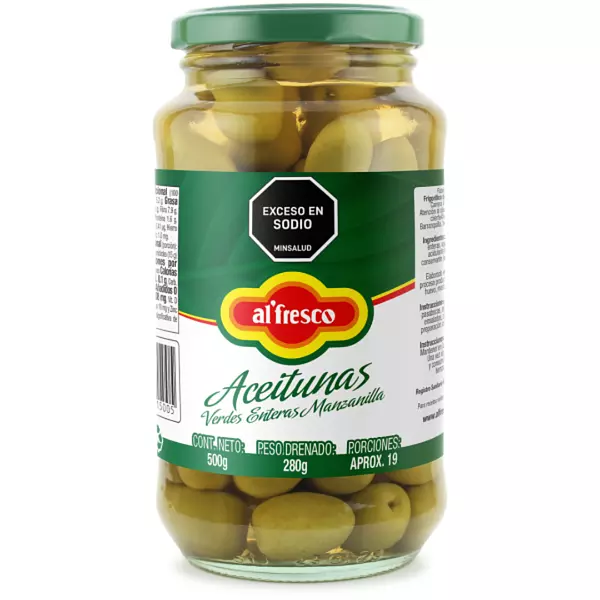 Alfresco Aceitunas Manzanilla 500gr