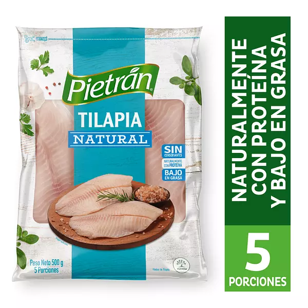 Tilapia Pietran Natural 500g