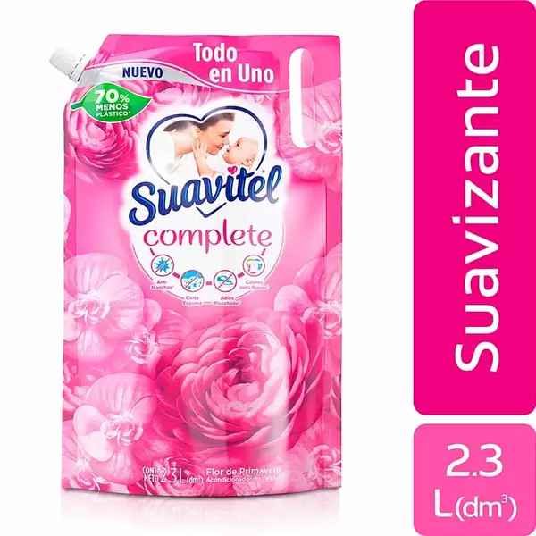 Suavizante Suavitel Complete Flor De Primavera Doypack 2.3l