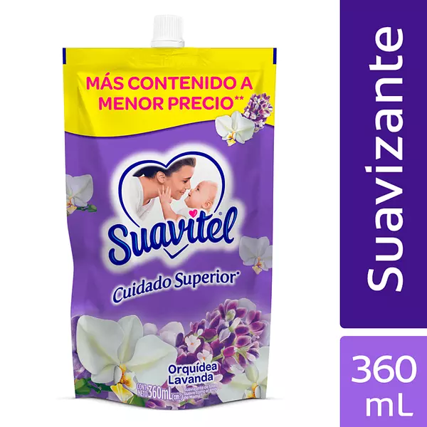 Suavizante Suavitel Orquidea Lavanda Doypack 360ml