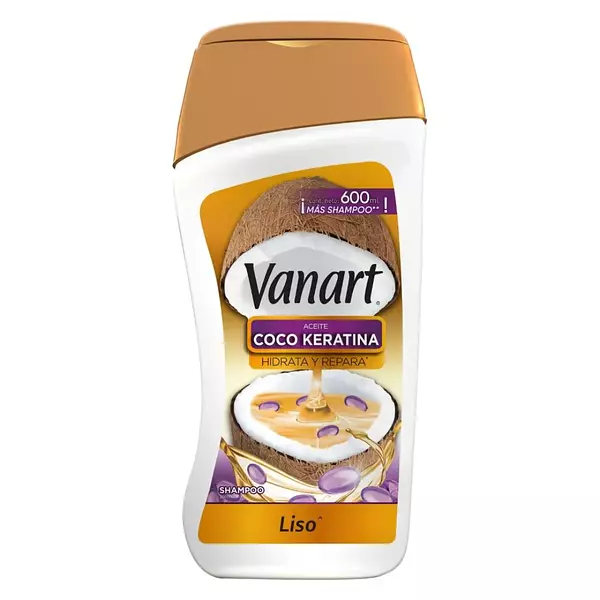 Shampoo Vanart 600ml Liso