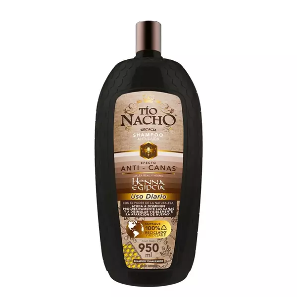 Shampoo Tio Nacho Henna Anticanas 950ml