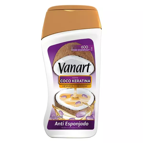 Shampoo Vanart 600ml Rizos