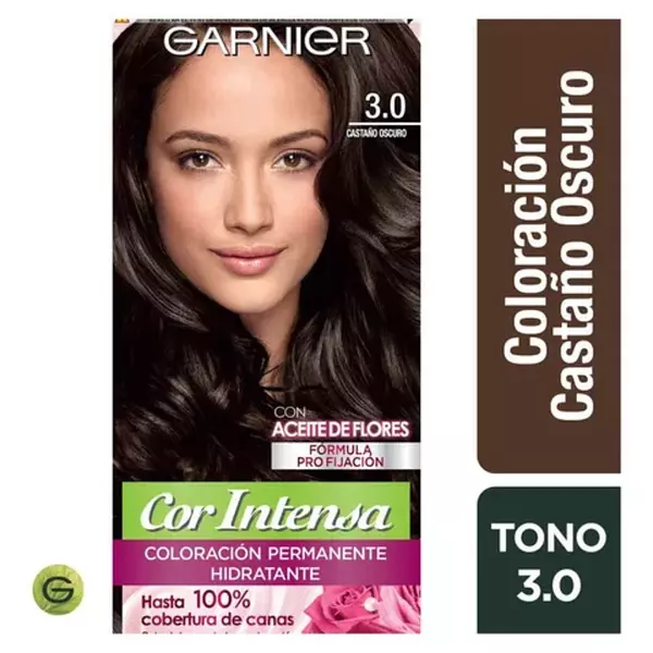 Tinte Garnier Cor Intensa Castaño Oscuro 3.0