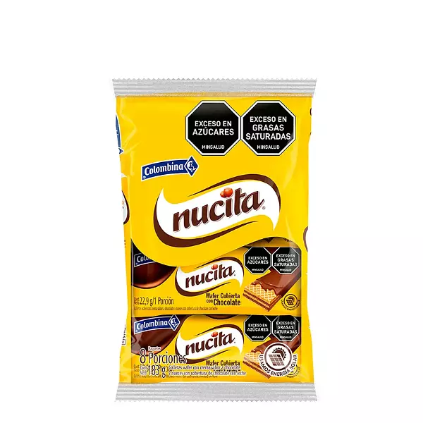 Galletas Wafer Club Nucita Individual 176g