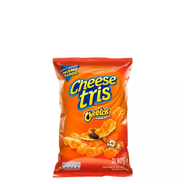 Pasabocas Cheese Tris 80g