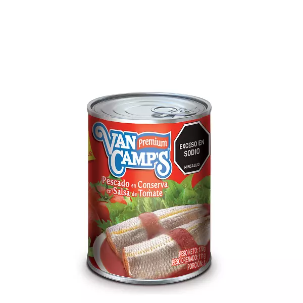 Sardinas de Salsa de Tomate Van Camps 170g