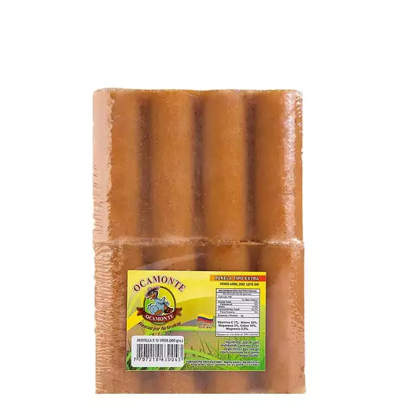 Panela Ocamonte 900g Empastillada