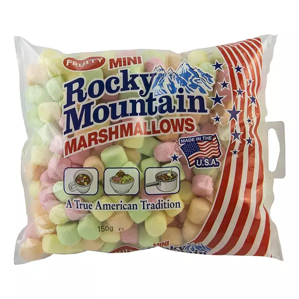 Marshmallows Rocky Mountain x 150gr Mini Fruit