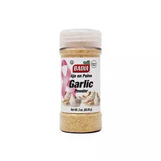 Ajo de Polvo Badia Pet 85.05g