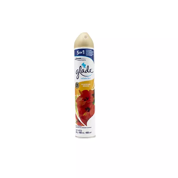 Glade Aerosol x 400cc 5 de 1 Hawaiian Breeze