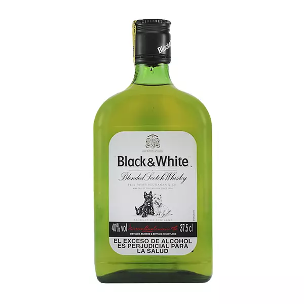 Whisky Black & White 375ml