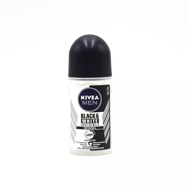 Desodorante Nivea 50ml Black & White Roll On