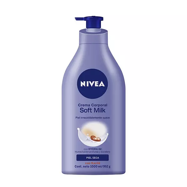 Nivea Body x 1000ml Soft Milk