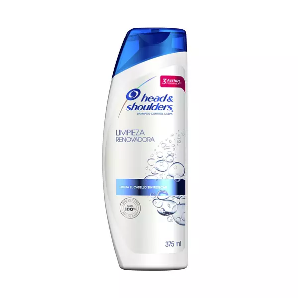 Shampoo H & S 375ml Limpieza Renovadora