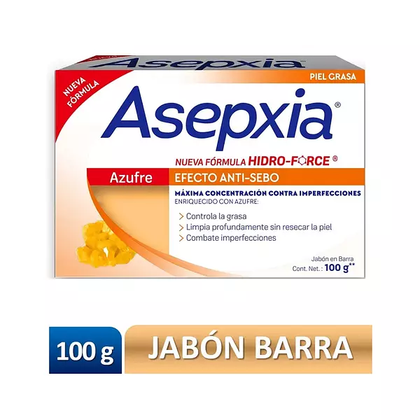 Asepxia J B x 100gr Azufre