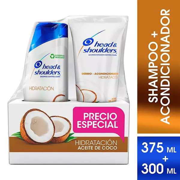 Shampoo H & S 375ml + Acd 300ml Coco