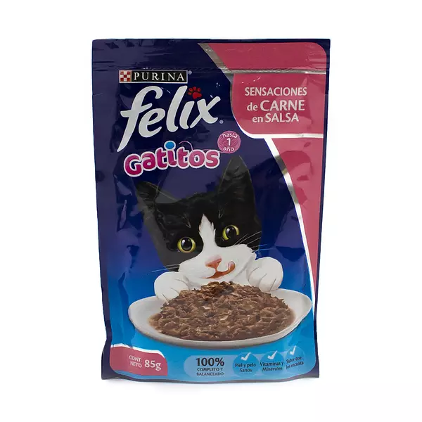 Punch Felix Gatitos Carnes 85g