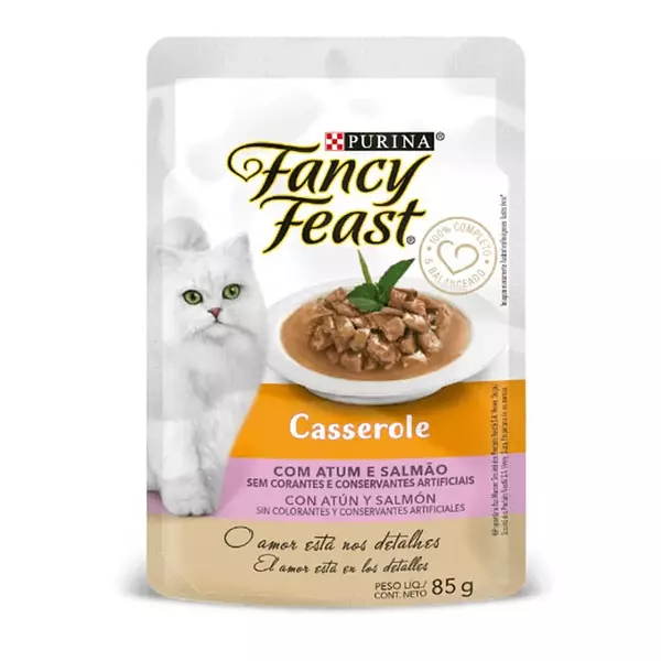 Alimento Mascotas Pouch Fancy Feast Casserole 85g