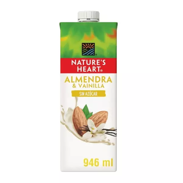 Nature`S Heart Bebida de Almendras 946ml Vainilla