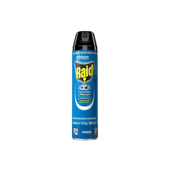 Insecticida Raid 174g Zancudos y Moscas