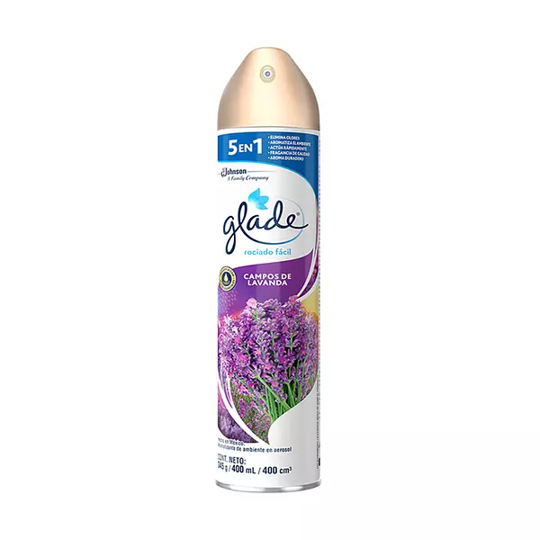 Glade Aerosol x 400cc Campos Lavanda