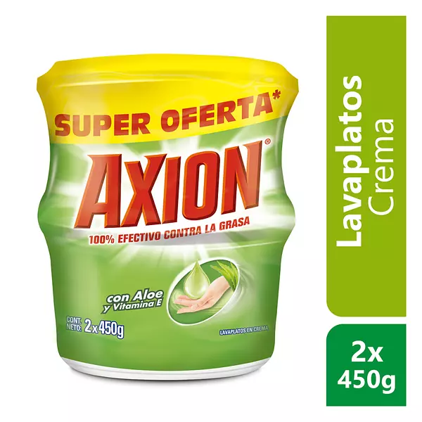 Lavaloza Axion Aloe y Vitamina E 2*450g