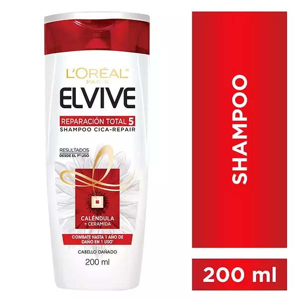 Shampoo El Vive Reparacion Total 5+ 200ml