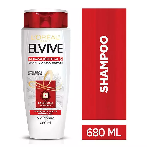 Shampoo El Vive Reparacion Total 5 680ml