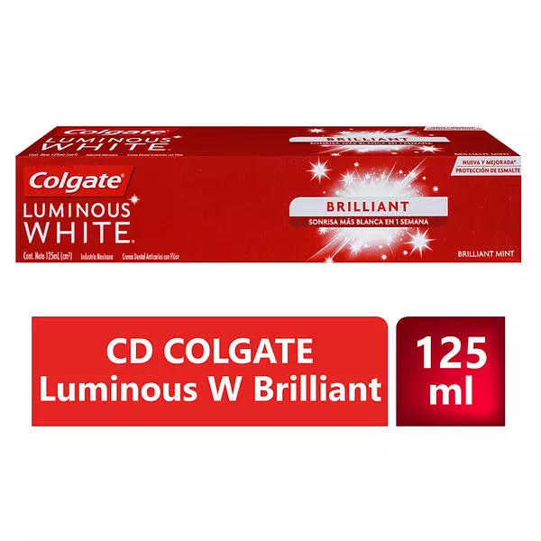 Crema Dental Colgate Luminous White Brilliant 125ml