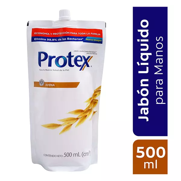 Jabon Liquido Protex Avena Doypack 500ml