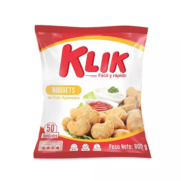 Nuggets de Pollo Klik 50 Und