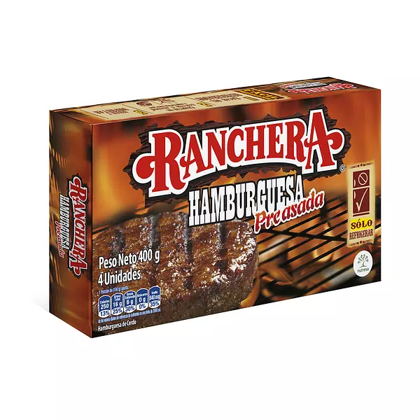 Hamburguesa Ranchera 400g