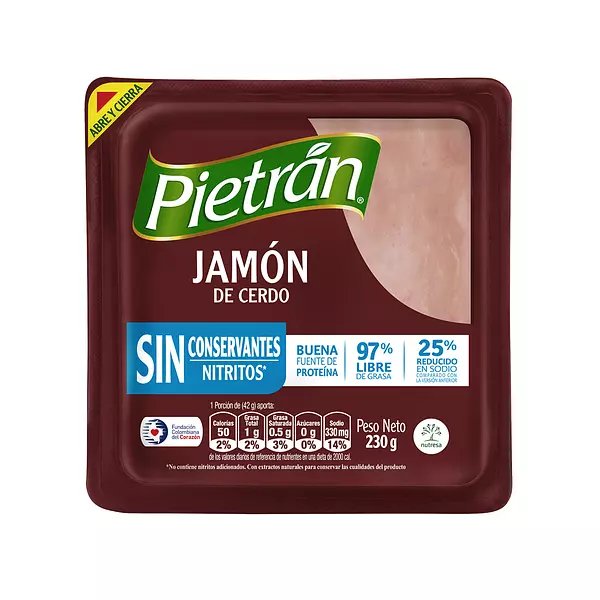 Jamon Pietran Estandar S/C 230g