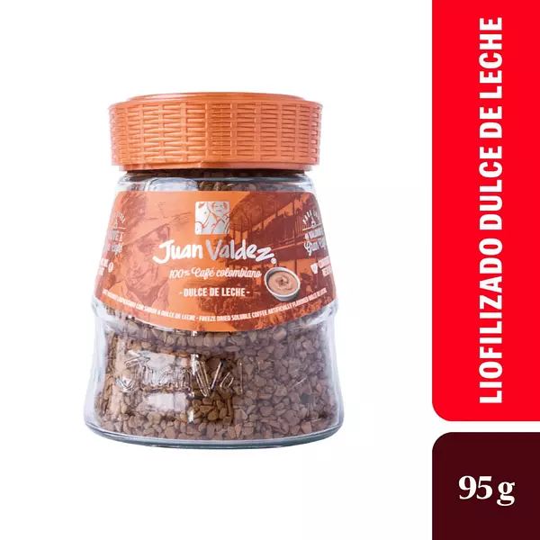 Cafe Juan Valdez Liofilizado Dulce de Leche 95g