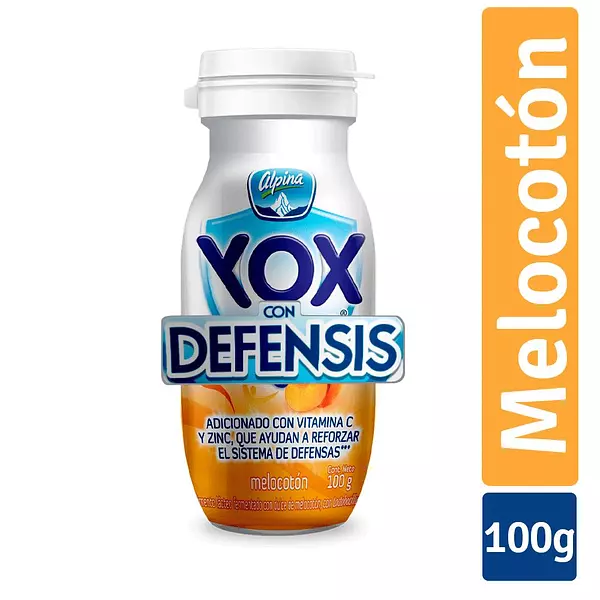 Alimento Lacteo Yox Melocotón 100g