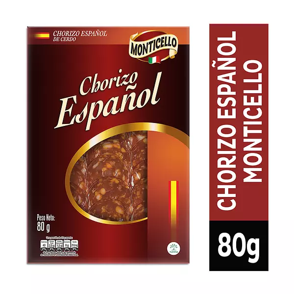 Chorizo Monticello Español 80g