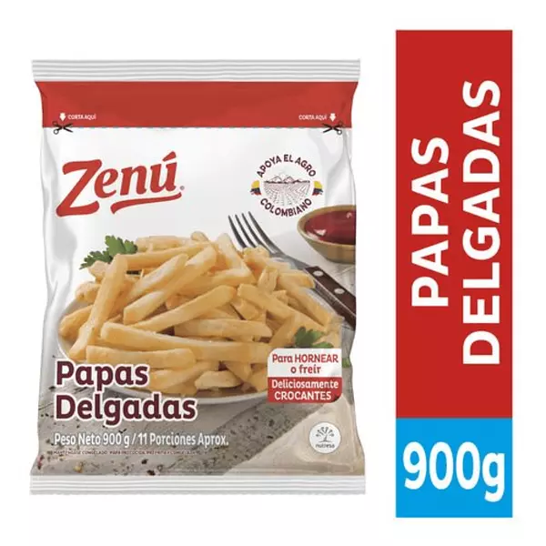 Papa Zenu Delgadas 900g