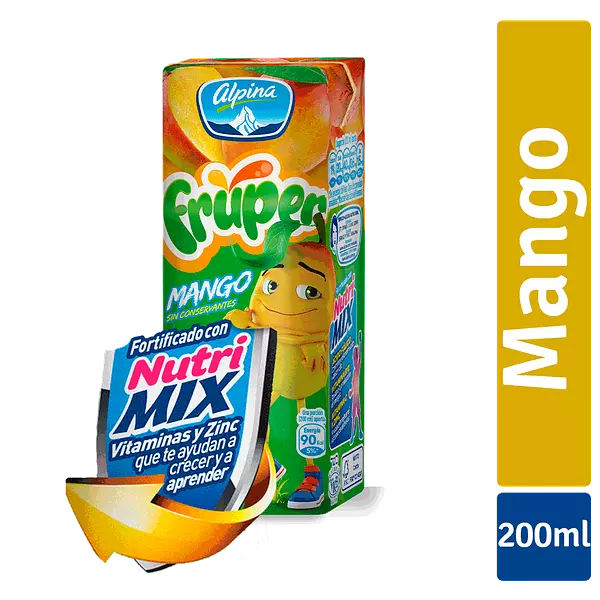 Refresco Fruper Mango 200ml