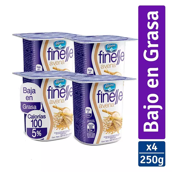 Avena Finesse Fourpack 250g