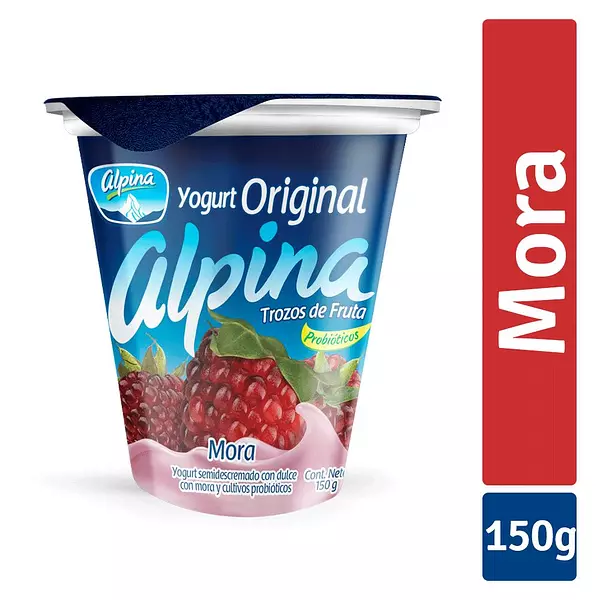 Inac. Alpina Yogurt x 150gr Mora