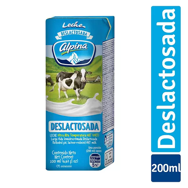 Leche Alpina Deslactosada 200ml