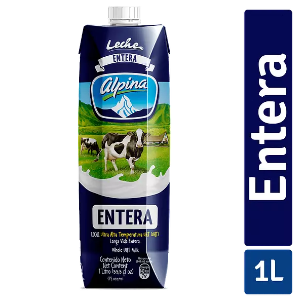 Leche Alpina Entera 1l