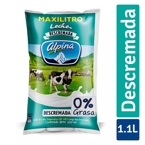 Leche Alpina Descremada 1100ml