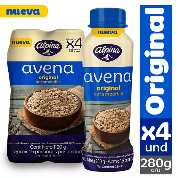 Avena Alpina Original Botella 280 *4ml